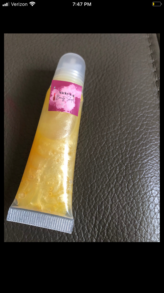 Champagne lipgloss